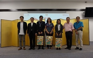 Foto de los ganadores de Oratoria
